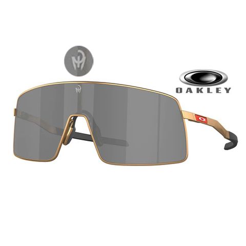 OAKLEY 奧克利 Sutro Ti 聯名款鈦金屬太陽眼鏡 OO6013 05 深棕鈦框深灰水銀鍍膜鏡片 公司貨