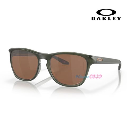 OAKLEY 奧克利 奧克力 Manorburn 偏光太陽眼鏡 橢圓框墨鏡 OO9479 10 56mm 霧面墨綠色框/茶色鏡片
