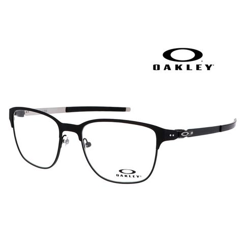 【OAKLEY】奧克利 Seller 時尚金屬光學眼鏡 薄鋼金屬鏡臂設計 OX3248 01 霧黑 公司貨