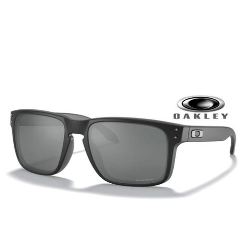 OAKLEY 奧克利 HOLBROOK 亞洲版 輕量款太陽眼鏡 OO9244 27 霧黑框水銀鍍膜深灰鏡片 公司貨