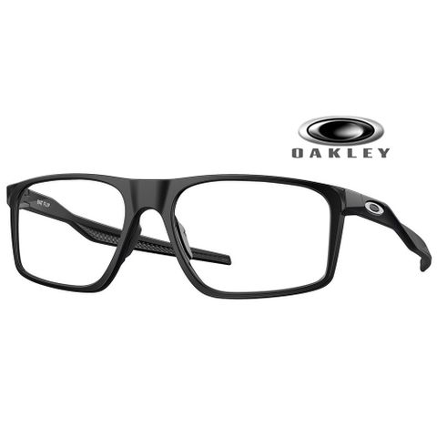 OAKLEY 奧克利 Bat flip 輕量舒適運動光學眼鏡 可更換鼻墊設計 OX8183 01 霧黑 公司貨