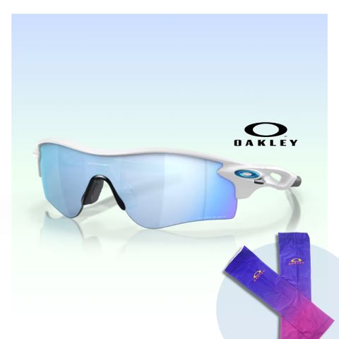 OAKLEY 奧克利 Radarlock path 亞洲版 深水運動偏光太陽眼鏡(OO9206-92 Prizm deep water 偏光鏡片)