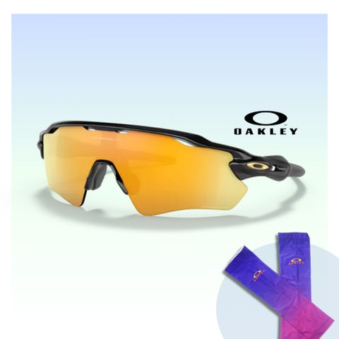 OAKLEY 奧克利 Radar ev path 運動偏光太陽眼鏡(OO9208-C9 Prizm 24k 偏光鏡片)