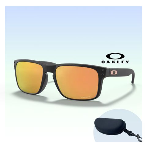 OAKLEY 奧克利 Holbrook 亞洲版 休閒太陽眼鏡(OO9244-49 Prizm rose gold 鏡片)