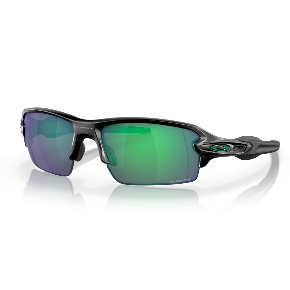 OAKLEY 奧克利 Flak 2.0 亞洲版 運動太陽眼鏡(OO9271-25 Prizm jade 偏光鏡片)