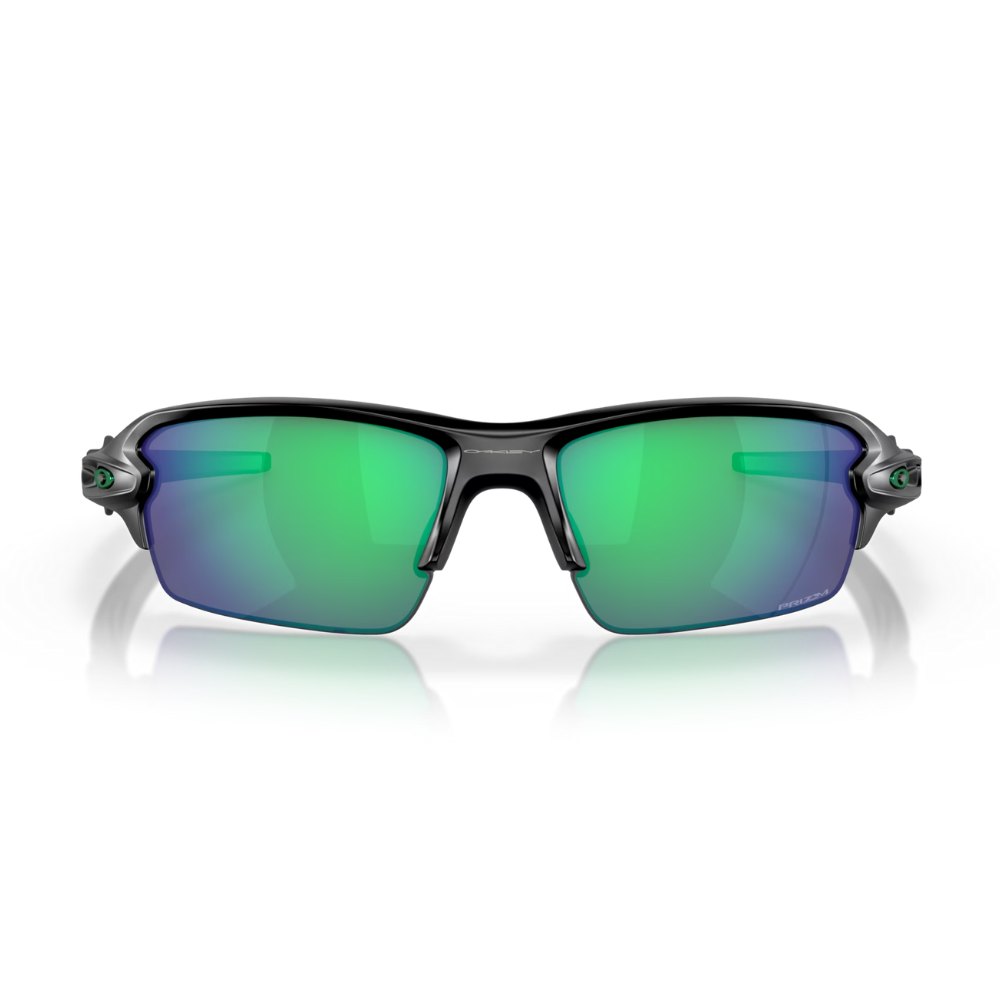 OAKLEY 奧克利 Flak 2.0 亞洲版 運動太陽眼鏡(OO9271-25 Prizm jade 偏光鏡片)