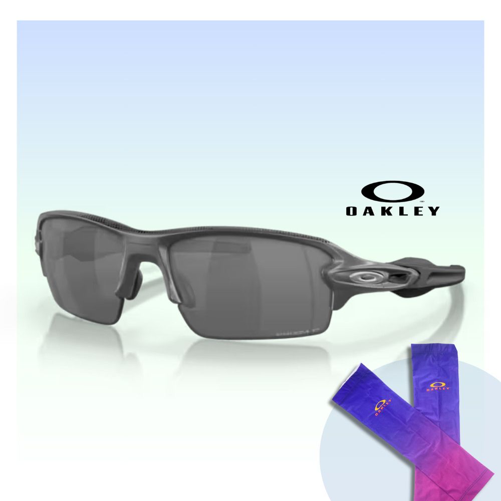 OAKLEY 奧克利 Flak 2.0 亞洲版 運動偏光太陽眼鏡(OO9271-52 Prizm black 偏光鏡片)