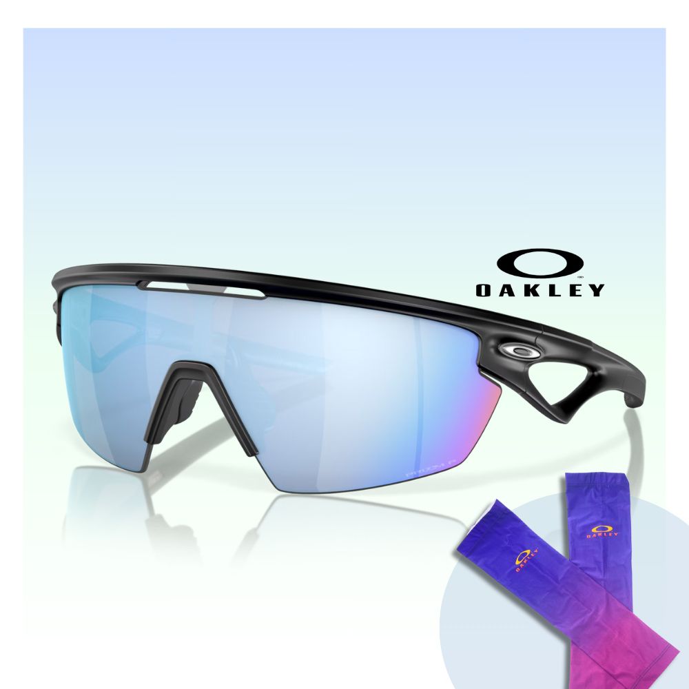 OAKLEY 奧克利 Sphaera 運動偏光太陽眼鏡(OO9403-05 Prizm deep water 偏光鏡片)