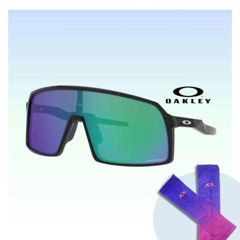 OAKLEY 奧克利 Sutro 亞洲版 運動太陽眼鏡(OO9406A-17 Prizm jade 鏡片)