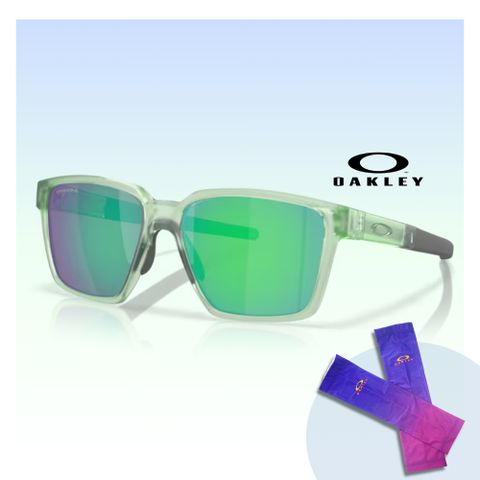 OAKLEY 奧克利 Actuator SQ 運動太陽眼鏡(OO9430-02 Prizm Jade 鏡片)