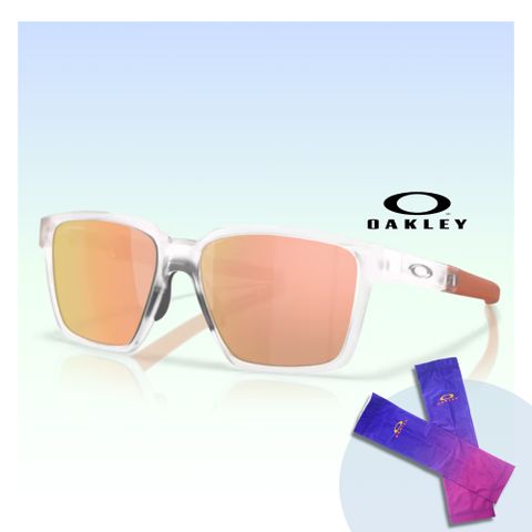 OAKLEY 奧克利 Actuator SQ 偏光運動太陽眼鏡(OO9430-07 Prizm Rose Gold Polarized 鏡片)