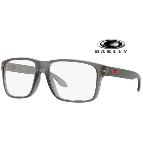 OAKLEY 奧克利 HOLBROOK RX A 亞洲版 運動休閒光學眼鏡 輕量款 OX8100F 02 霧透灰 公司貨