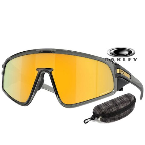 OAKLEY 奧克利 Latch panel 時尚輕包覆太陽眼鏡 OO9404 05 Prizm 24K黃水銀鍍膜 公司貨