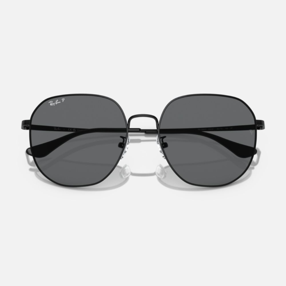 RayBan 雷朋】熱賣大框偏光太陽眼鏡(RB3680D-002/81 60mm 偏光鏡片