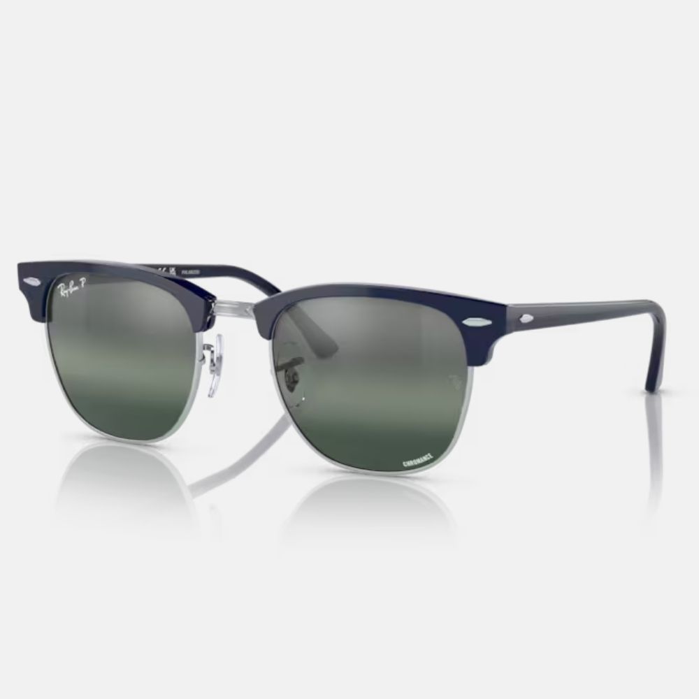 RAY BAN 雷朋 CLUBMASTER眉型偏光康目色太陽眼鏡(RB3016F-1365G9、1366G6 55mm 偏光康目色鏡片)