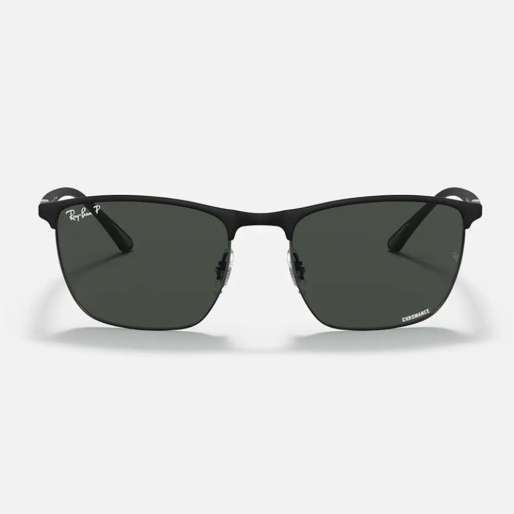 RAY BAN 雷朋 方形康目色偏光太陽眼鏡(RB3686-186/K8 57mm)