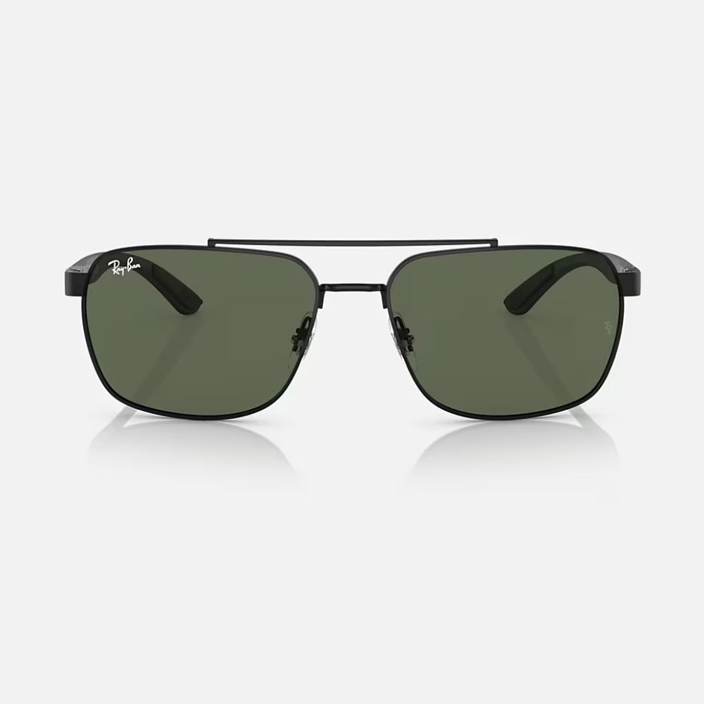 RAY BAN 雷朋 雙槓金屬方框太陽眼鏡(RB3701-002/71、924387 59mm)