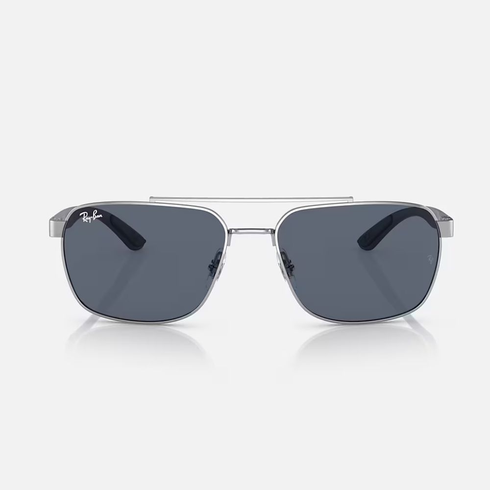 RAY BAN 雷朋 雙槓金屬方框太陽眼鏡(RB3701-002/71、924387 59mm)