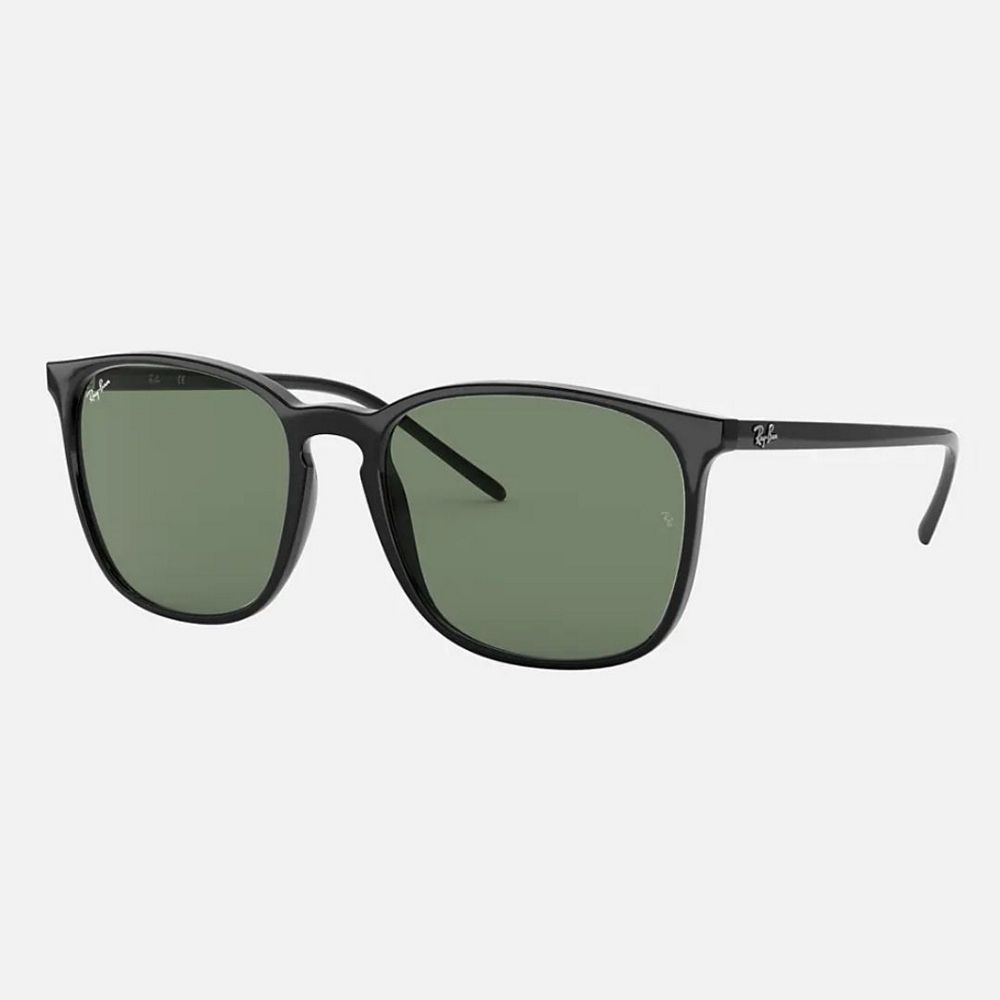 RAY BAN 雷朋 方形膠框太陽眼鏡(RB4387F-901/71 55mm)