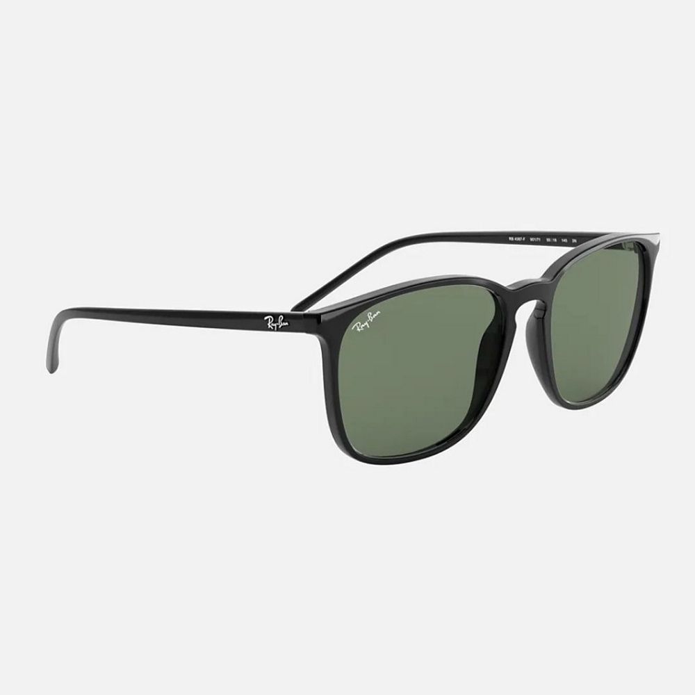 RAY BAN 雷朋 方形膠框太陽眼鏡(RB4387F-901/71 55mm)