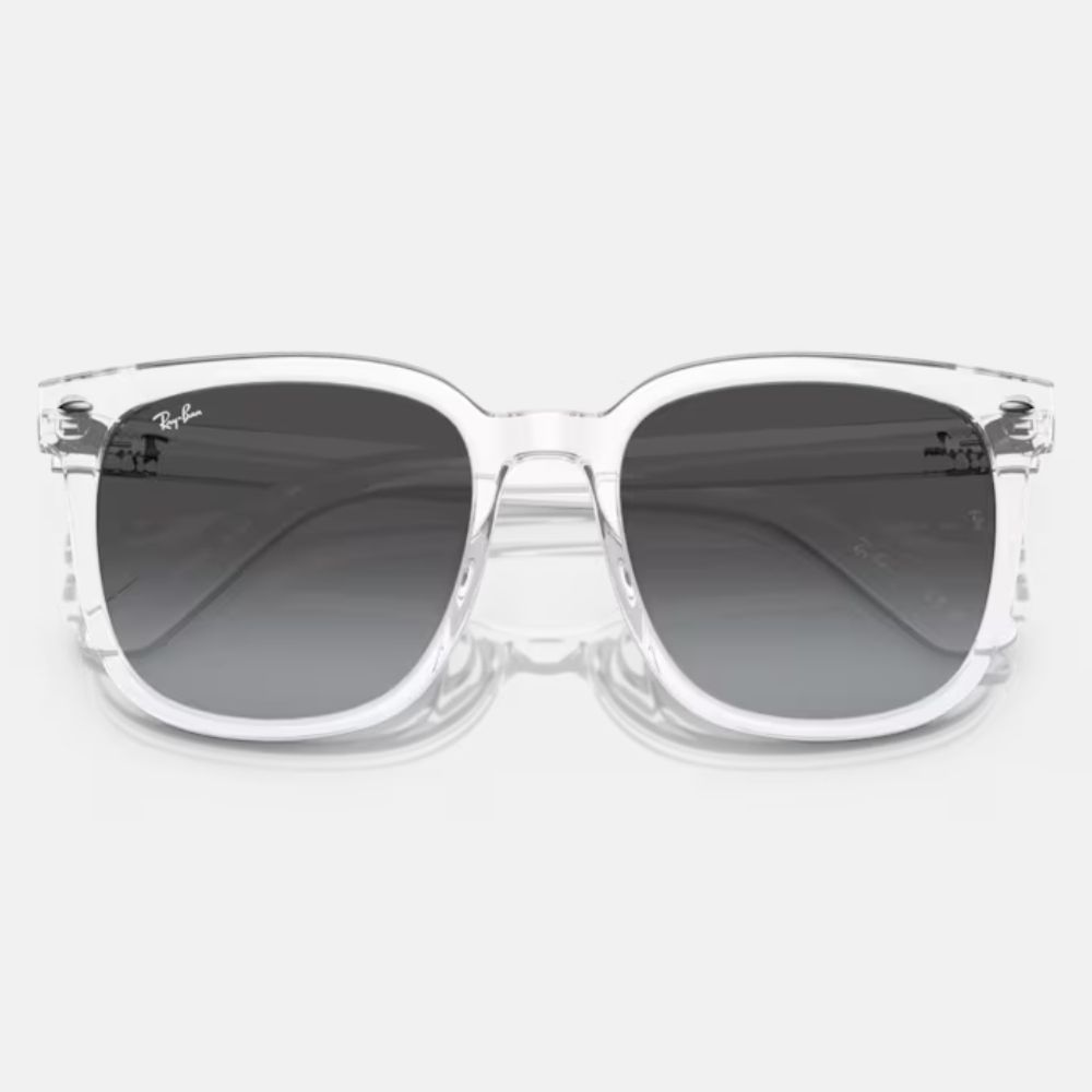 RAY BAN 雷朋 膠框漸層太陽眼鏡(RB4401D-601/19、64478G 57mm)