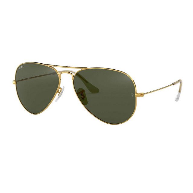 RAY BAN 雷朋   經典飛官太陽眼鏡 RB3025 L0205 58mm 金框墨綠鏡片 公司貨