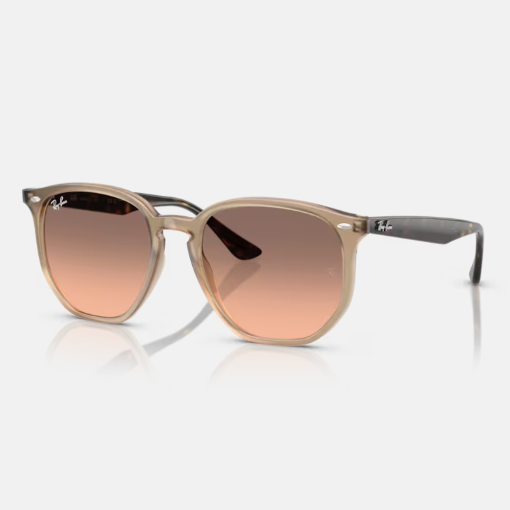 RAY BAN 雷朋 六角形膠框太陽眼鏡(RB4306F-678846 54mm)