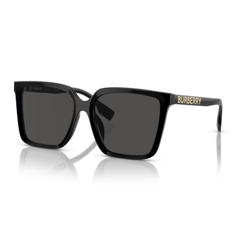 【BURBERRY 巴寶莉】方形膠框太陽眼鏡(BE4411D-300187 57mm)
