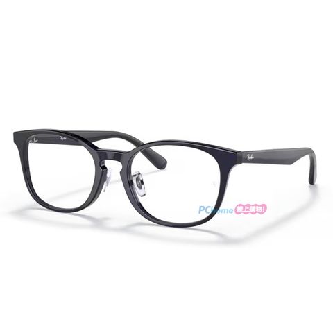 快閃★激殺優惠↘快速出貨【RayBan】雷朋 光學鏡框 RX5386D 5986 51mm 橢圓框眼鏡 深藍色 膠框眼鏡