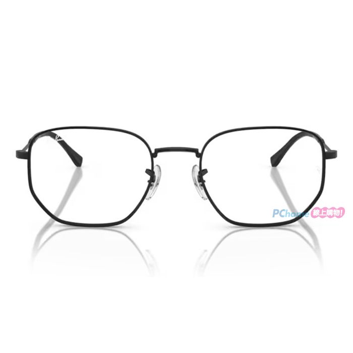 RayBan】雷朋光學鏡框RX6496 2509 53mm 多邊形框眼鏡黑色- PChome 24h購物