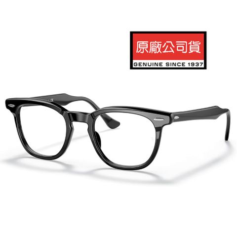 RAY BAN 雷朋 Hawkeye 木村拓哉配戴款 亞洲版復古風光學眼鏡 RB5398F 2000 50mm 黑 公司貨