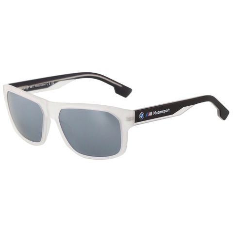 BMW SPORT 太陽眼鏡(透明消光白)BS0019