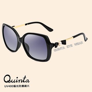 【Quinta】UV400設計師款防眩偏光太陽眼鏡(蝶翼珍珠系列-QT1618)