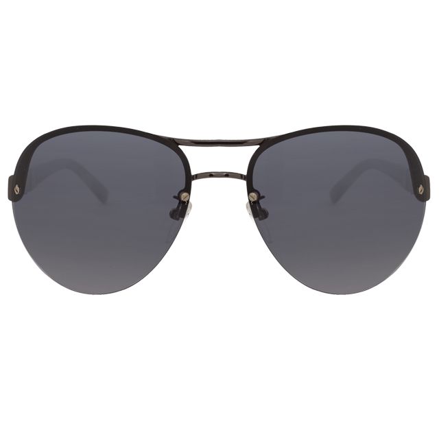 LOEWE 羅威  西班牙皇室品牌經典LOGO三環鎖鏈太陽眼鏡(黑色) SLW379-0568