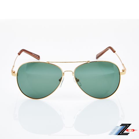 Z-POLS 視鼎 頂級記憶合金輕量金框版 墨綠Polarized 抗UV400偏光眼鏡(抗紫外線頂級墨綠偏光鏡)