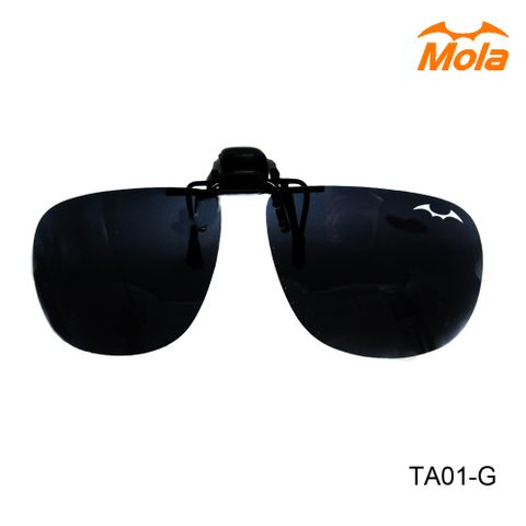 MOLA SPORTS MOLA 摩拉近視偏光太陽眼鏡夾片 寶麗來 polarized 可上掀 前掛 開車 大片型 UV400 大翻灰