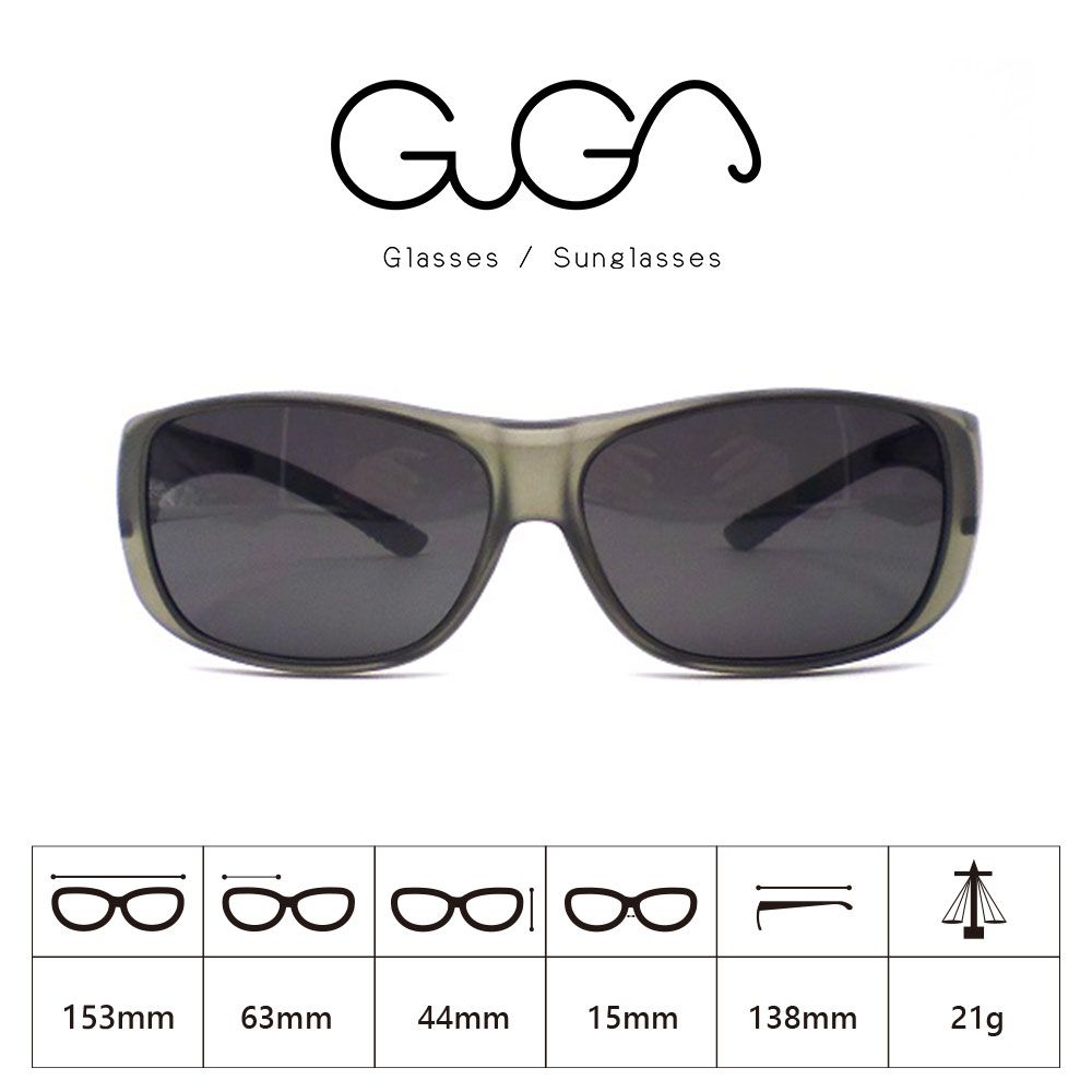 GGGlasses Sunglasses153mm63mm44mm15mm138mm21g