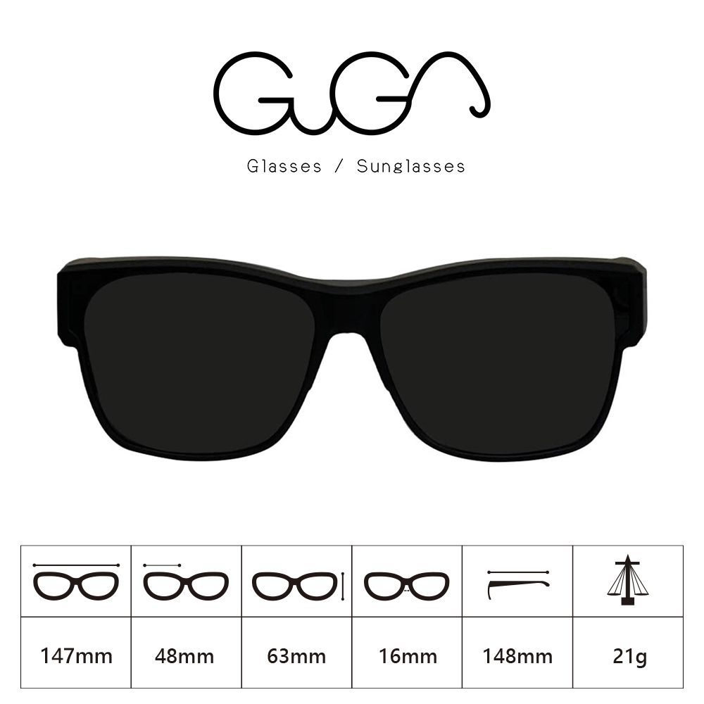 GGGlasses Sunglasses147mm48mm63mm16mm148mm21g