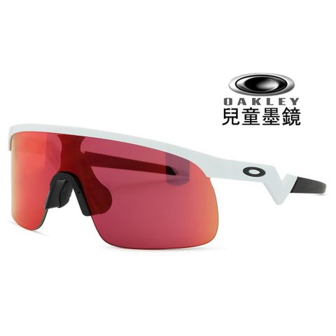 OAKLEY 奧克利 Resistor 兒童運動太陽眼鏡 OJ9010 04 白框Prizm炫彩鏡片 公司貨
