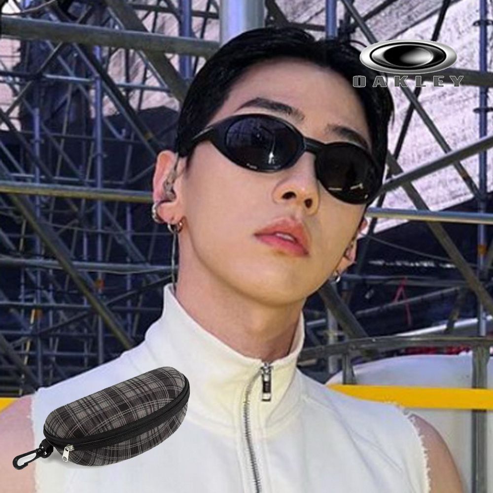 OAKLEY 奧克利 Eyejacket redux 經典包覆圓框太陽眼鏡 PRIZM色控科技 OO9438 01 霧黑 公司貨