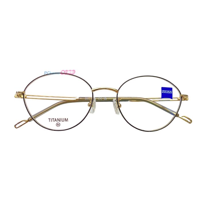 ZEISS 蔡司 鈦金屬 光學鏡框眼鏡ZS23130LB 001 50mm 公司貨