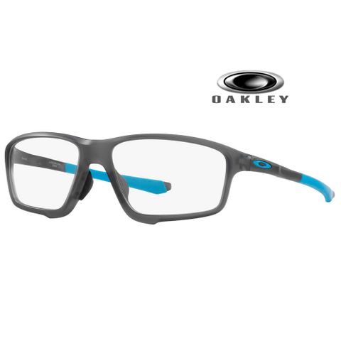 OAKLEY 奧克利 CROSSLINK ZERO 亞洲版 ASIA FIT 運動輕包覆光學眼鏡 OX8080 01 霧灰 公司貨