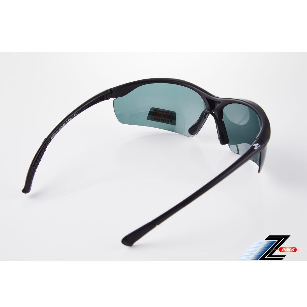 Z-POLS 視鼎 帥氣消光黑框搭載Polarized 寶麗來頂級偏光抗UV400運動太陽眼鏡(頂級偏光太陽眼鏡)