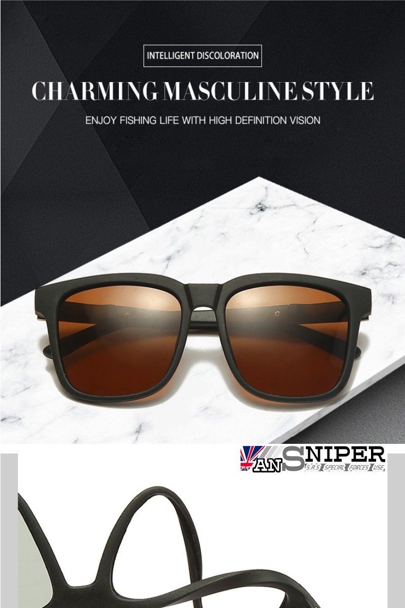 INTELLIGENT DISCOLORATIONCHARMING MASCULINE STYLEENJOY FISHING LIFE WITH HIGH DEFINITION VISIONANSNIPER SPECIAL FORCES USE