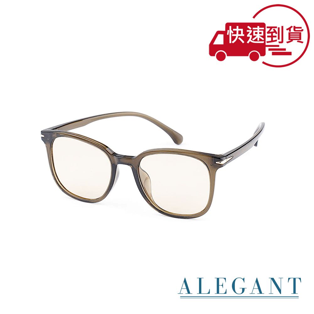 ALEGANT 北歐時尚TR90寶麗來偏光墨鏡/UV400太陽眼鏡/增豔太陽眼鏡