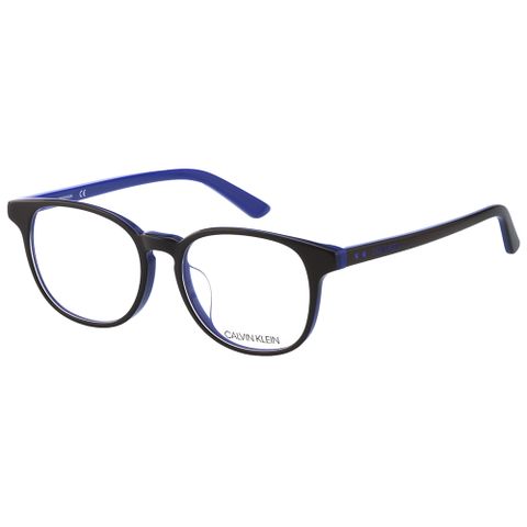 Calvin Klein 光學眼鏡(黑配藍色)CK18529A