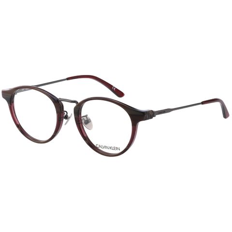 Calvin Klein 光學眼鏡(透明紅)CK18713A