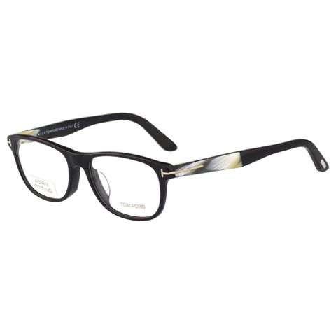 TOM FORD 光學眼鏡(黑配牛角紋色)TF5430F