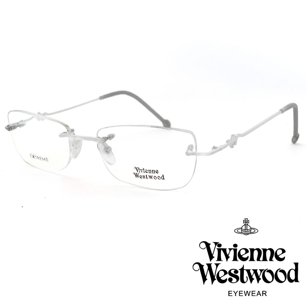 Vivienne Westwood】經典土星設計無框光學眼鏡(咖啡VW12202) - PChome 