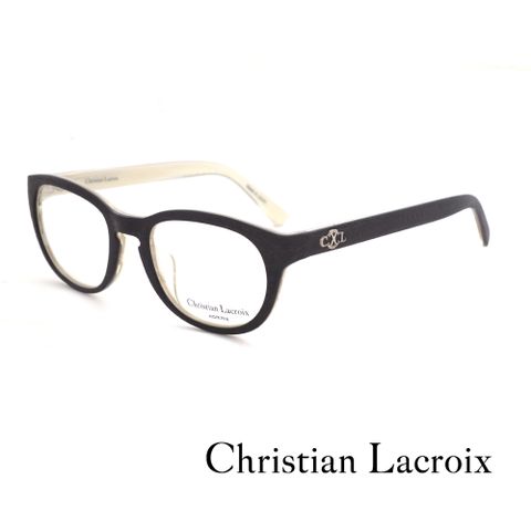 Christian Lacroix 法式質感雙色拼接款光學眼鏡(琥珀色 - CL2006-102)